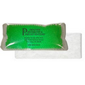 Green Cloth-Backed, Gel Beads Cold/Hot Therapy Pack (4.5"x8")